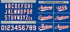 Royal White-Red Authentic Classic Baseball Jersey 3