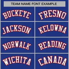 Royal White-Red Classic Varsity Full-Snap Letterman Jacket 5