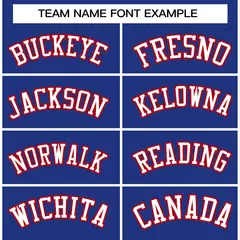 Royal White-Red Raglan Full-Snap Varsity Letterman Jacket 5