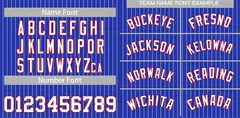 Royal White-Red Stripe Authentic Fashion Baseball Jersey 3