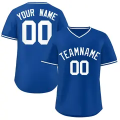 Royal White-Royal Classic Authentic Pullover Baseball Jersey
