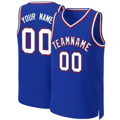 Royal White-Royal Classic Basketball Jersey 1