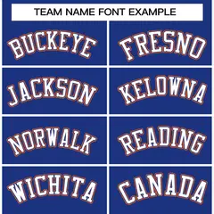 Royal White-Royal Raglan Varsity Full-Snap Letterman Jacket 3