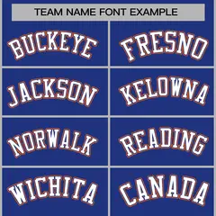 Royal White-Royal Raglan Varsity Full-Snap Letterman Jacket 5