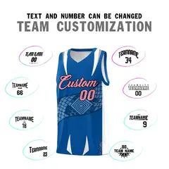 Royal White Snake Scale Graffiti Basketball Jersey 4