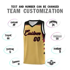 Royal White Two Tone Side Star Color Block Basketball Jersey 4