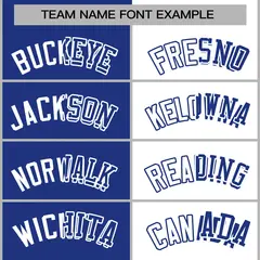 Royal White Two Tone Split Varsity Full-Snap Letterman Jacket 5