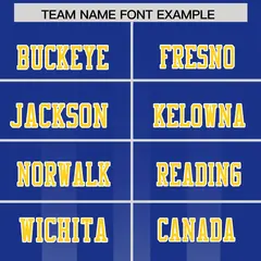 Royal White Vertical Fine Stripe Gradient Football Jersey 3