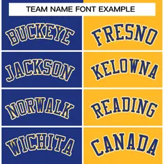 Royal Yellow Two Tone Split Varsity Full-Snap Letterman Jacket 5