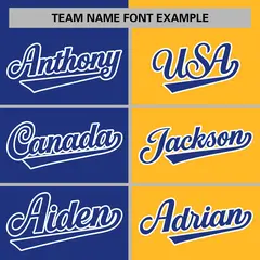 Royal Yellow Two Tone Split Varsity Full-Snap Letterman Jacket 5