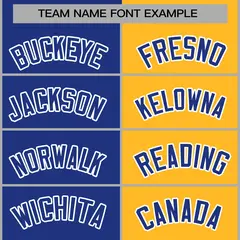 Royal Yellow Two Tone Split Varsity Full-Snap Letterman Jacket 5