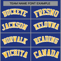 Royal Yellow-White Raglan Sleeves Varsity Full-Snap Letterman Jacket 5