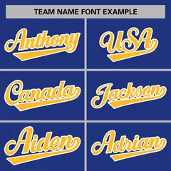 Royal Yellow-White Raglan Sleeves Varsity Full-Snap Letterman Jacket 5