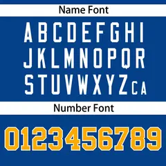 Royal Yellow-White Side Two-Tone Authentic Baseball Jersey 4