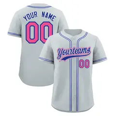 Silver Baseball Jersey 1