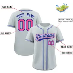 Silver Baseball Jersey 2