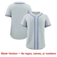 Silver Baseball Jersey 8