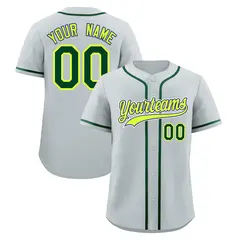 Silver Baseball Jersey 1