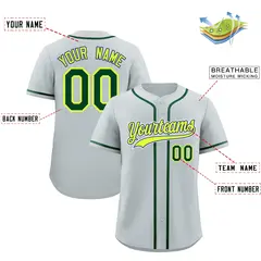 Silver Baseball Jersey 2