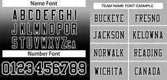 Silver Black-White Gradient Football Jersey 3