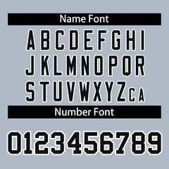 Silver Black-White Mesh Football Jersey 4