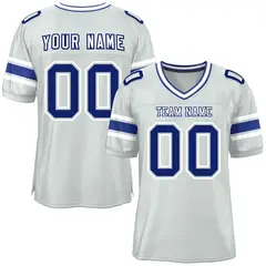 Silver Classic Authentic Football Jersey 1