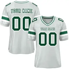 Silver Classic Authentic Football Jersey 1