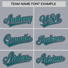 Silver Navy-Aqua Varsity Full-Zip Shoulder Color Block Letterman Bomber Jacket 3