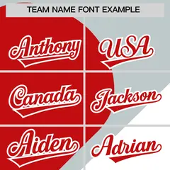 Silver Red-White Half Heart Color Block Baseball Jersey 3
