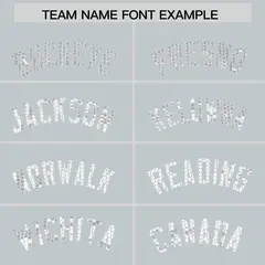 Silver Sequined Trim Athletic Basketball Jersey 3