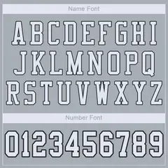 Silver White-Black Mesh Football Jersey 3