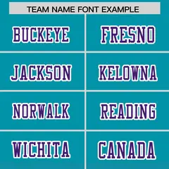 Sky Blue Purple Gradient Side Pattern Football Jersey 3