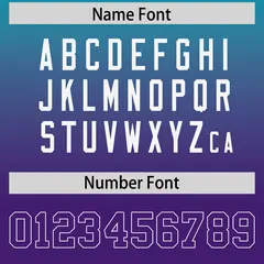 Sky Blue Purple Gradient Side Pattern Football Jersey 4