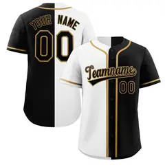 Split Button-Down Baseball Jersey