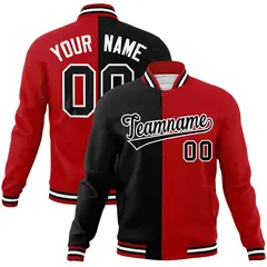 Split Varsity Baseball Jacket Windbreaker 43
