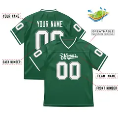 Stitched Athletic Cut Football Jersey for Adults and Youth 3