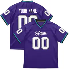 Stitched Athletic Cut Football Jersey for Adults and Youth 33