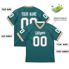 Stitched Athletic Cut Football Jersey for Adults and Youth 7
