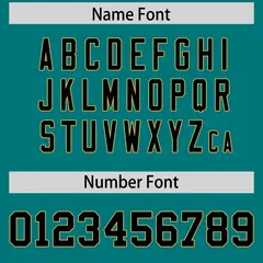 Teal Black Old Gold Father's Day Classic Baseball Jersey 4