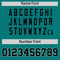 Teal Black Side Flame Outline Baseball Jersey 4