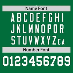 Teal Green Raglan Sleeves Round-Neck Hockey Jersey 4