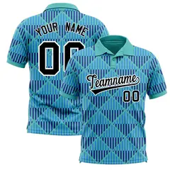 Teal Lingge Sunshine Team Polo Shirts