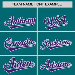 Teal Navy Baseball Jersey Pants Hat Uniform Package 3