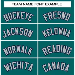 Teal Navy-Gray Classic Bull Men Casual Basketball Jersey 3