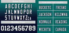 Teal Navy-White Gradient Outdoor Authentic Football Jersey 3