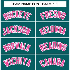 Teal Pink-White Classic Waterproof Jacket 3