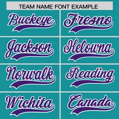 Teal Purple American Flag Raglan Baseball Jersey 3