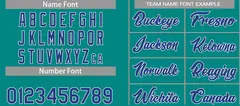 Teal Royal-White Classic Heal Sports Basketball Jersey 4