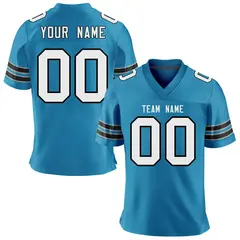 Teal White-Black Classic Mesh Authentic Football Jersey 1