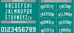 Teal White Classic Casual Basketball Jersey 3
